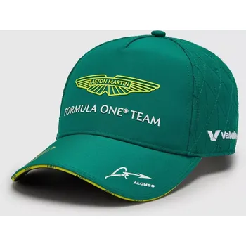 Kšiltovka Týmová kšiltovka Fernando Alonso Aston Martin F1 Team zelená