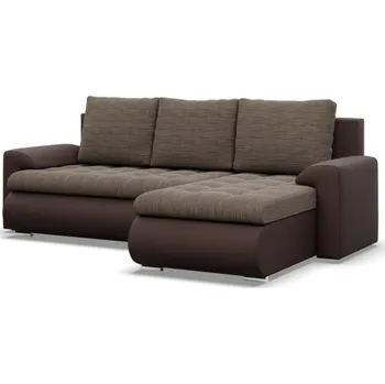 Sedací souprava Sedací souprava FORESTA LL PRAVÁ výběr z barev LAWA 02 + REAL 66 hnědá + hnědá