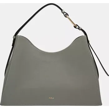 Kabelka Kožená kabelka Furla zelená barva, WB01246 BX2045 AG700 WB01246.BX2045.AG700 07X, vel. ONE SIZE