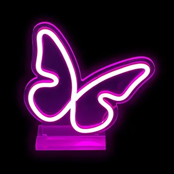 Lampička Rappa 2Kids Toys LED NEON LIGHT lampička Motýlek