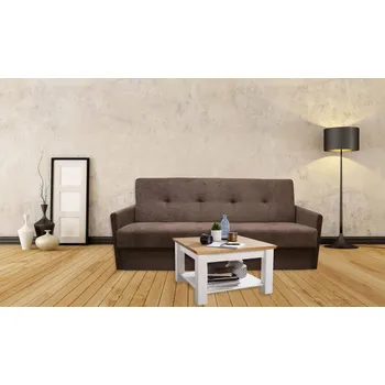 Pohovka FALCO Pohovka Majka zvýšená hnědá bok 5 cm