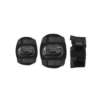 Kolečkové brusle H108 ČERNÁ SOUPRAVA CHRÁNIČŮ NILS EXTREME