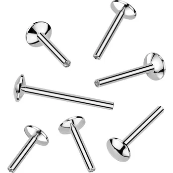 Piercing Šperky4U Náhradní labreta TITAN, vnitřní závit - TIT1447-1206