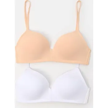 Dámský svetr Sinsay - Sada 2 podprsenek - béžová - 757AX-02X - 757AX-02X-70D