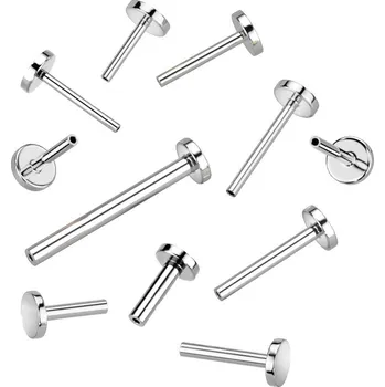 Šperk Šperky4U PUSH IN tyčka k labretě TITAN, tl. 0.8mm - TIT1130-0809