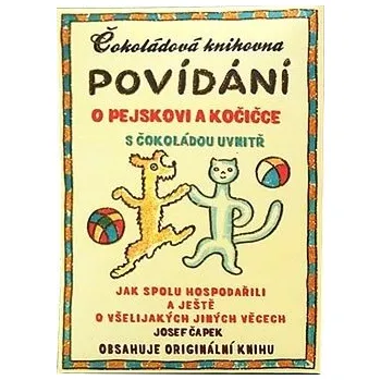 Čokoláda Čokoládová knihovna POVÍDÁNÍ opejskovi a kočičce (Fikar mléčná čokoláda 60g & sešit s příběhem od Josefa Čapka)