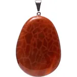 Milujeme Kameny Achát ohnivý - tromlovaný kámen - přívěsek ACHO1 241473