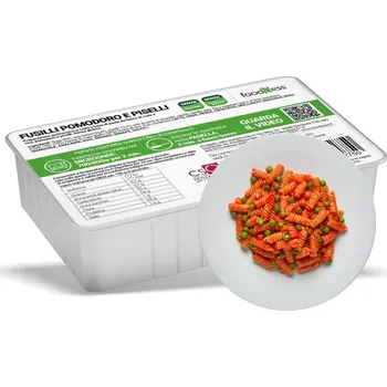 Hotové jídlo FoodNess Fusilli s rajčaty a hráškem 300 g