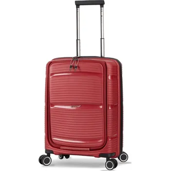 Malý kabinový kufr na kolečkách TSA 40l Snowball A94103 červená