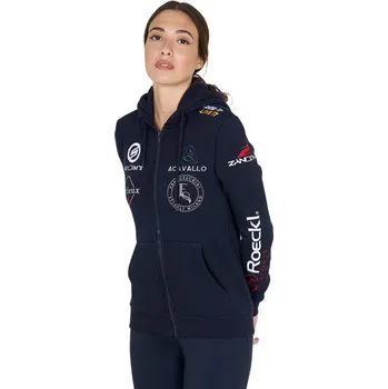 Dámská mikina EQUESTRO Mikina Multilogo Equestro, dámská, navy blazer S