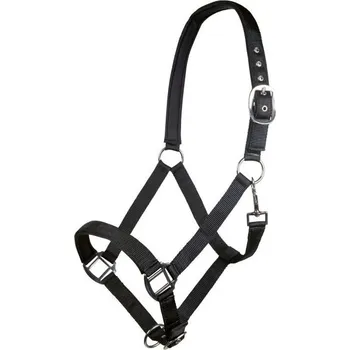 HKM Ohlávka polstrovaná Charming HKM, černá PONY