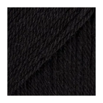 Příze DROPS Flora Barva: Flora černá uni 06 +doprava zdarma při nákupu nad 1990 Kč+dárek zdarma