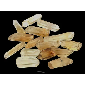 Přírodní kámen Citrín troml (Madagaskar) cca 10g