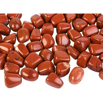 Přírodní kámen Jaspis červený troml vel.S