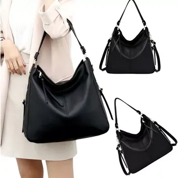 Kabelka Dámská kožená taška RO255 (Prostorná dámská taška/kabelka přes rameno 40 x 27 cm)