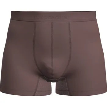 Boxerky Pánské funkční boxerky Icebreaker M Mer 125 ZoneKnit Boxers Velikost: L / Barva: hnědá