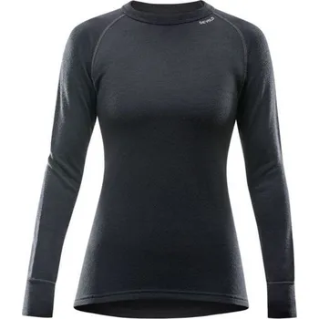 Dámské tričko Dámské triko merino Devold EXPEDITION Woman Shirt Black GO 155 226 A 950A 25/26