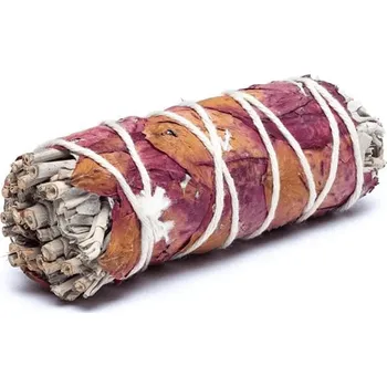 Čajovna Milujeme Kameny Bílá šalvěj s okvětními lístky růží svazek 411847