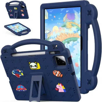 Pouzdro na tablet VSECHNONAMOBIL 103611 FANY Dětský kryt na tablet pro Xiaomi Pad 7 / Pad 7 Pro tmavě modrý