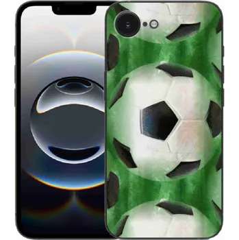 Fotbalový míč Gelový kryt mmCase na iPhone 16e - fotbalový míč