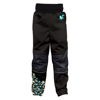 Chlapecké kalhoty Softshellové kalhoty dětské, KLASIK, černá - vel. 128,134,140,146 - 116-122