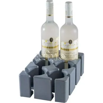 Sklenice Purvario držák na sklenice/láhve, vysoký, f. 6 sklenic, lahví