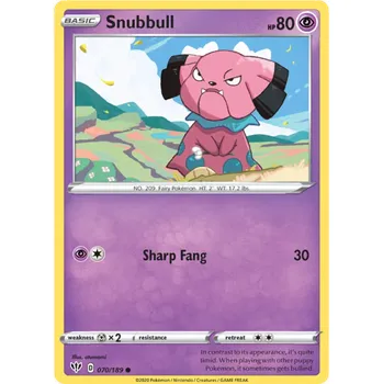 Sběratelská karetní hra Pokémon TCG Snubbull 070/189