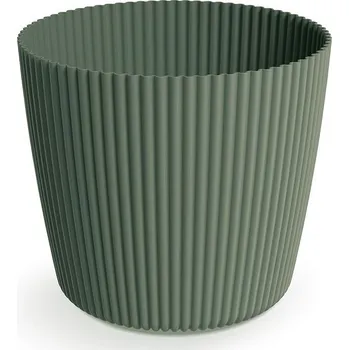 Květináč Květináč MILLA ROND IX tmavě zelený, varianta 14,6 cm