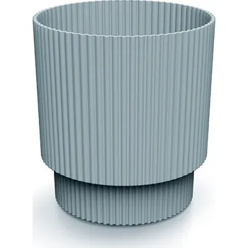 Květináč Květináč MILLA VII světle šedý, varianta 16,8 cm