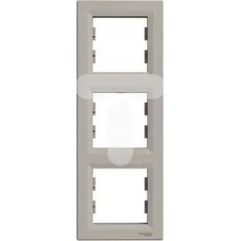 Trojitý Rámeček Schneider Electric hnědý