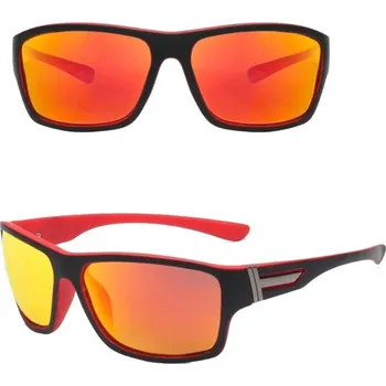 Sluneční brýle J&W sportovní polarizační sportovní brýle Dazina červená skla