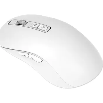 Myš Myš Bluetooth bezdrátová AI Smart + program pro AI rozšíření + tlačítko - bílá