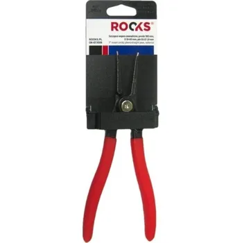 Autodoplněk KLEŠTĚ NA SEGEROVY KROUŽKY VNĚJŠÍ, ROVNÉ 180 MM, FI 19-60 MM, PIN SUJ2 1,8 MM OK071006 ROOKS