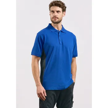 Promodoro Polokošile Promodoro EXCD 4590, krátký rukáv, unisex COT404590aof15-forest/char 5XL Zelená forest/charcoal