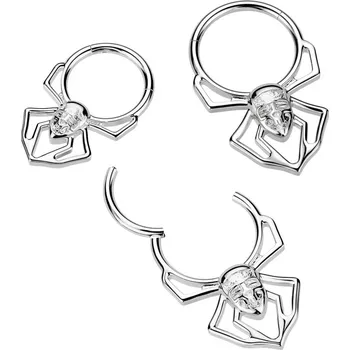 Piercing Šperky4U Segment kruh spider - helix / cartilage / tragus piercing TITAN - TIT1445-1210