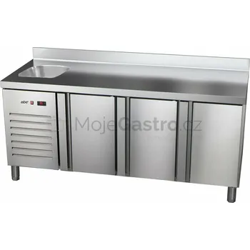 Asber Stůl chladící ETP-7-180-30 HC S GI agregát vlevo + dřez