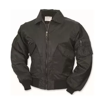 Pánský bomber Bomber CWU černý Teesar - Doprodej (Pánské originální armádní a maskáčové oblečení - bomber, parka.&nbsp;Bunda "BOMBER" má u krku, v pase a na rukávech pružné elastické úplety.)