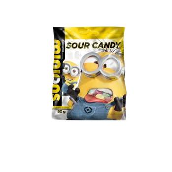 Bonbon Ovocné bonbóny MIMONI 80 g - KYSELÉ (Ovocný mix bonbonů)