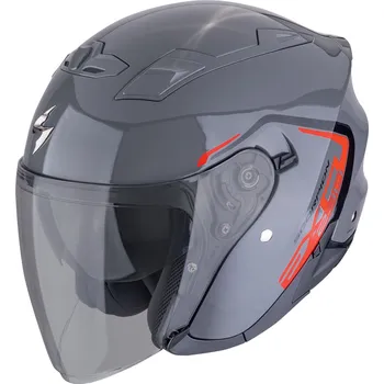 Helma na motorku SCORPION přilba EXO-230 Cit-e grey/red - L
