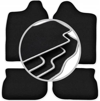 autokoberec Velurové autokoberce Wielganizator, sada 4 kusů