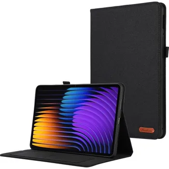 Pouzdro na tablet VSECHNONAMOBIL 103527 FABRIC Zaklápěcí kryt pro Xiaomi Pad 7 / Pad 7 Pro černý