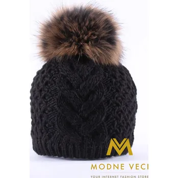 Čepice Dámská čepice Ania - černá, Varianta: Čepice