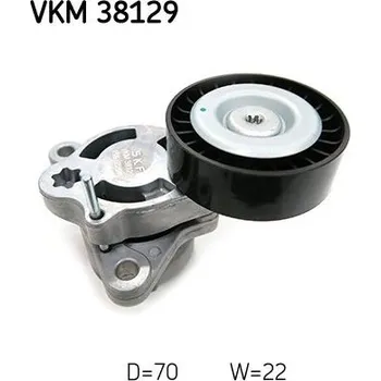 Napínák, žebrovaný klínový řemen SKF VKM 38129