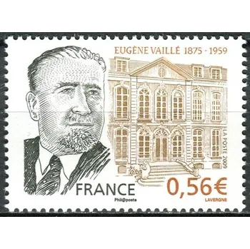 Poštovní známka Post France (2009) MiNr. 4753 ** - Francie - 50. výročí úmrtí Eugene Vaillého - zakladatel francouzského Poštovního muzea