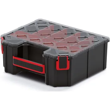 Vysoký organizér TIGER CABRIO PLUS III černý, varianta 390x284x105 mm