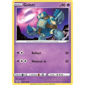 Karetní hra Pokémon TCG Golett 076/189