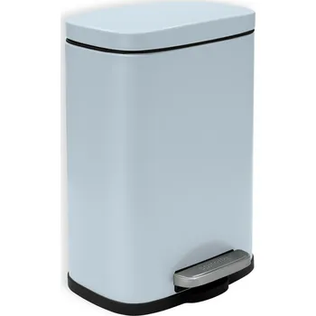 Odpadkový koš Spirella pedálový odpadkový koš Akira 5 l, matná ledově modrá