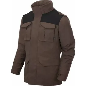 Bunda Covert M-65 Jacket, Helikon, Earth Brown / Black, XXL