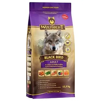 Krmivo pro psa Wolfsblut Dog Adult Black Bird 12,5kg