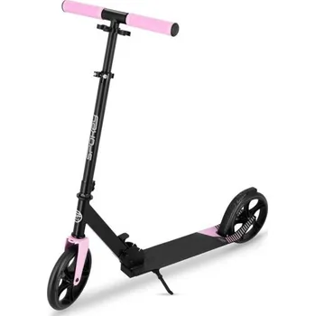 Koloběžka Spokey CITY FLOW Skládací koloběžka, kolečka 200 mm, růžová